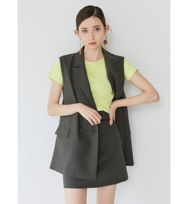 MURUA「クリアmumuクロップトTシャツ」|Tシャツ・カットソー|