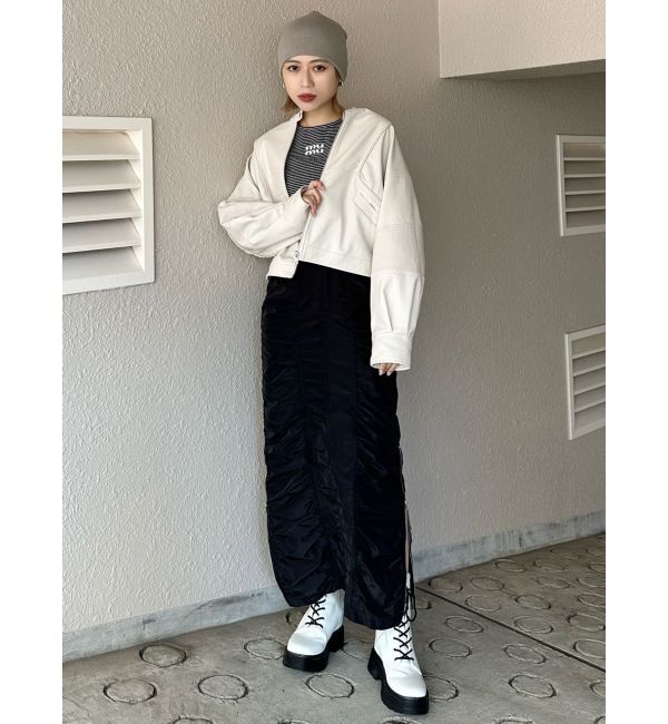 MURUA「クリアmumuクロップトTシャツ」|Tシャツ・カットソー|