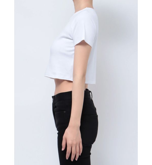 MURUA「クリアmumuクロップトTシャツ」|Tシャツ・カットソー|