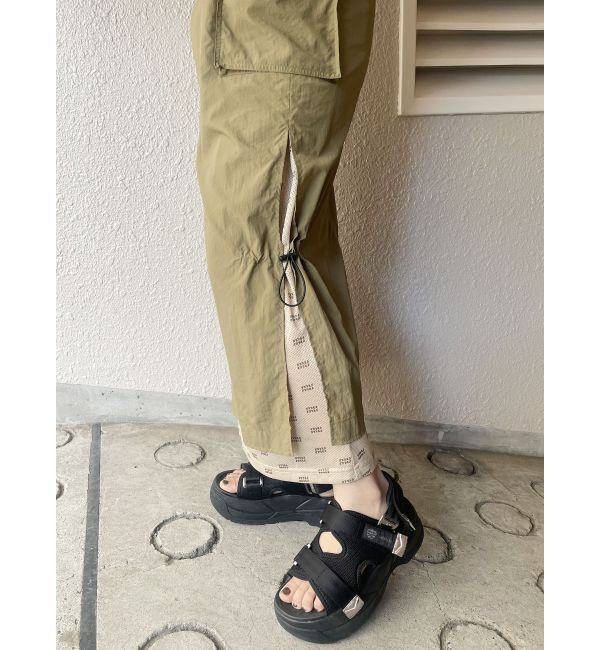 MURUA「メッシュロゴカーゴワンピース」|ワンピース|