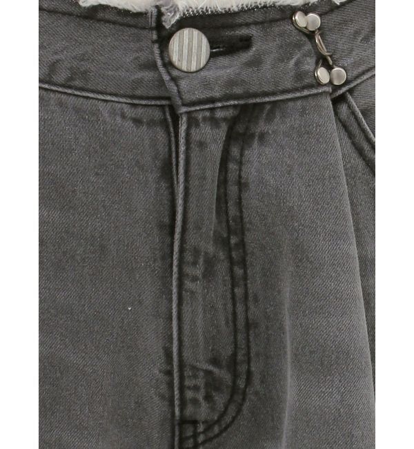 MURUA「ウエストアジャストワイドデニム」|デニム|