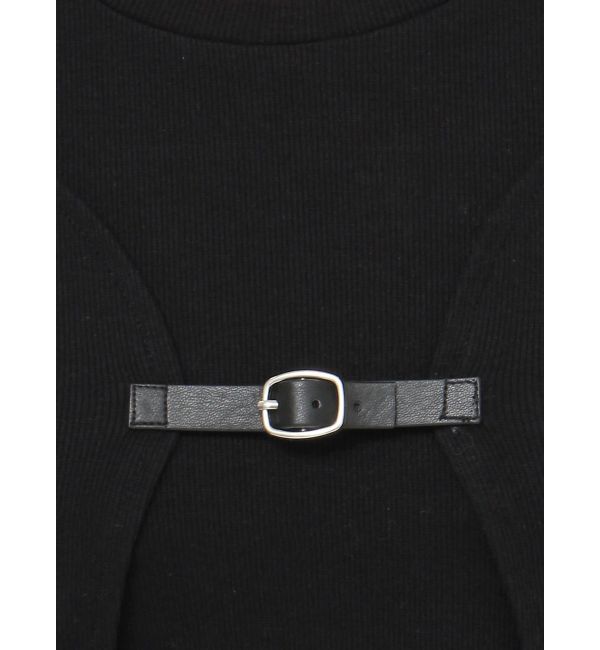 MURUA「ボレロレイヤードテレコトップス」|Tシャツ・カットソー|