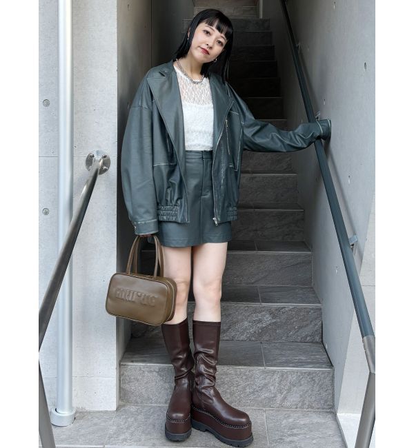 MURUA「スイッチレーストップス」|Tシャツ・カットソー|