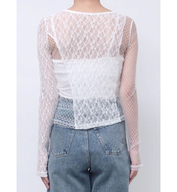 MURUA「スイッチレーストップス」|Tシャツ・カットソー|