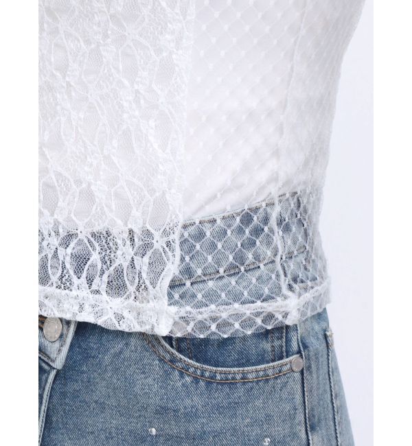 MURUA「スイッチレーストップス」|Tシャツ・カットソー|