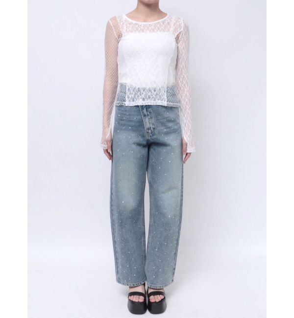 MURUA「スイッチレーストップス」|Tシャツ・カットソー|