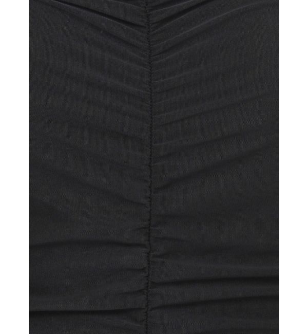 MURUA「シャーリングチュールトップス」|Tシャツ・カットソー|