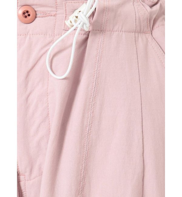 Ungrid「ナイロン混ミリタリールーズパンツ」|カーゴ|