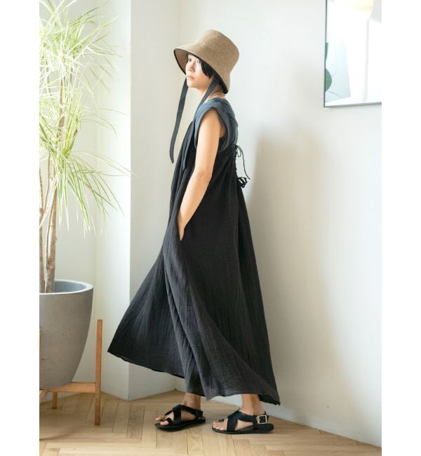 Ungrid「ギャザーキャミワンピース」|ワンピース|