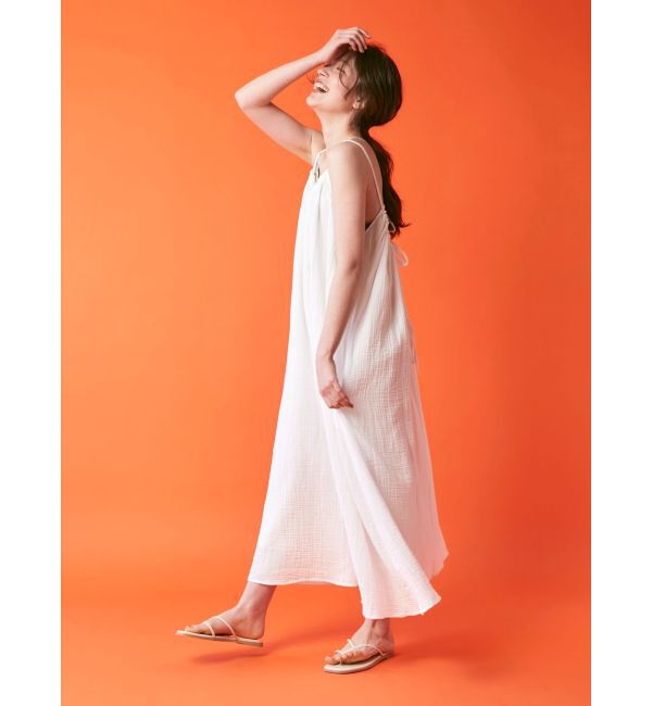 Ungrid「ギャザーキャミワンピース」|ワンピース|