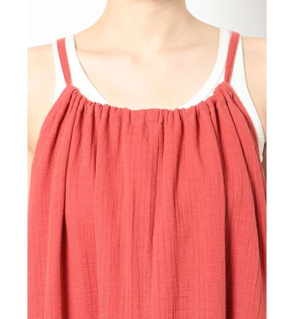 Ungrid「ギャザーキャミワンピース」|ワンピース|