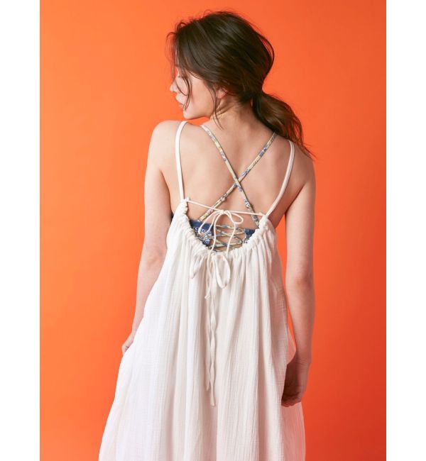 Ungrid「ギャザーキャミワンピース」|ワンピース|