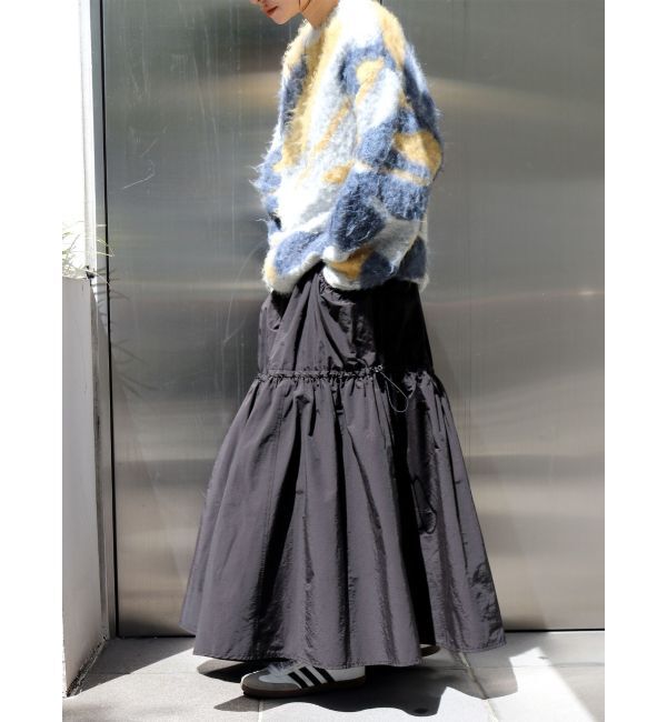 Ungrid「ドッキングギャザーワンピース」|ワンピース|