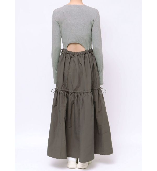 Ungrid「ドッキングギャザーワンピース」|ワンピース|