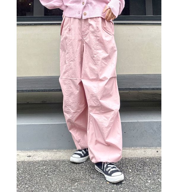 Ungrid「ミリタリールーズパンツ」|その他|ピンク