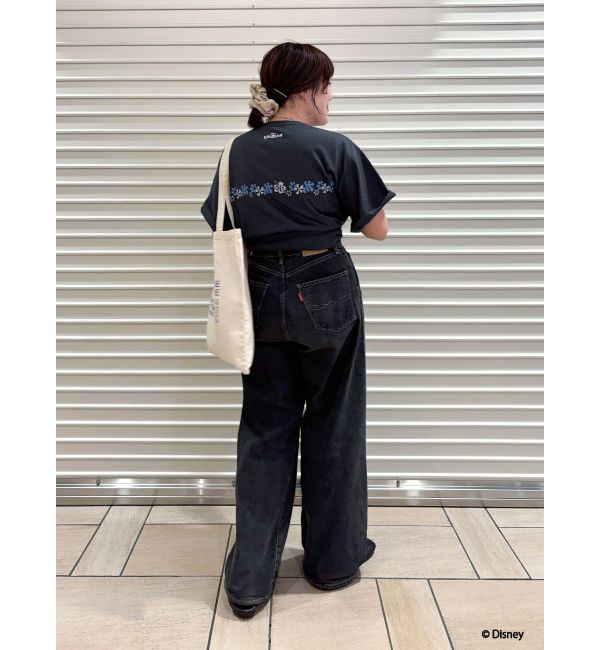 Ungrid「スティッチデザインプリントTee」|Tシャツ・カットソー|