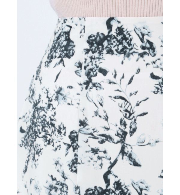 LAGUNAMOON「フラワーパターンナロースカート」|スカート|