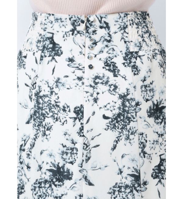 LAGUNAMOON「フラワーパターンナロースカート」|スカート|