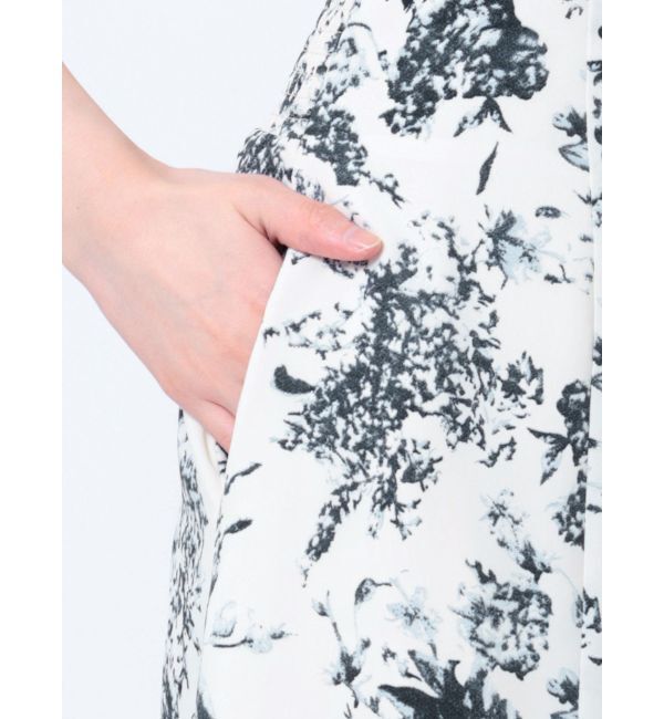 LAGUNAMOON「フラワーパターンナロースカート」|スカート|