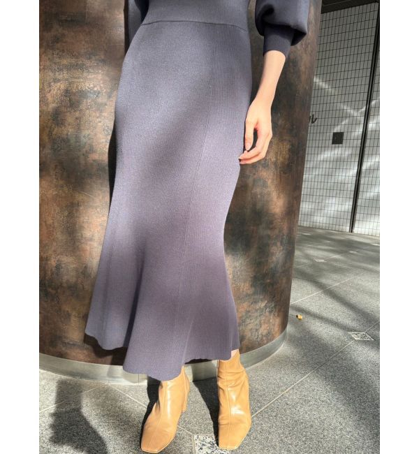 LAGUNAMOON「ショルダーエンブロイダリーニットワンピース」|ワンピース|