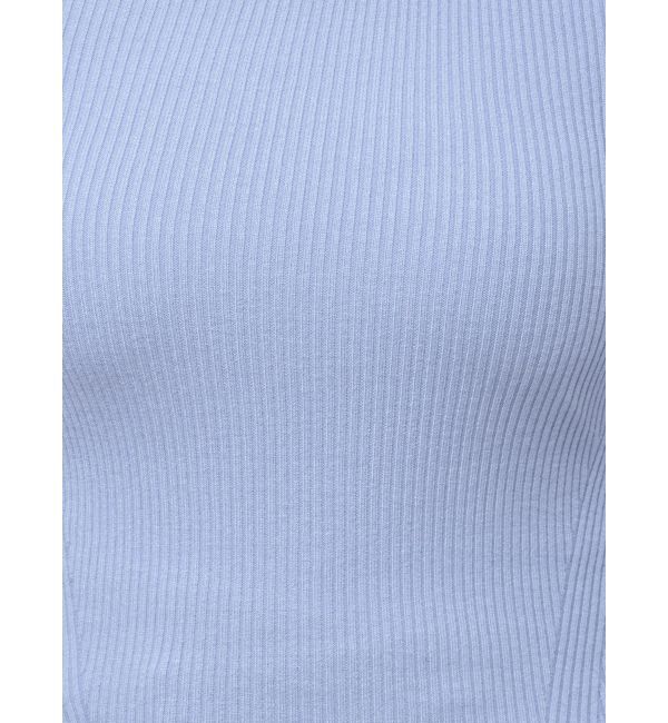 LAGUNAMOON「アシンメトリードレープフレアスリーブニット」|ニット・セーター|