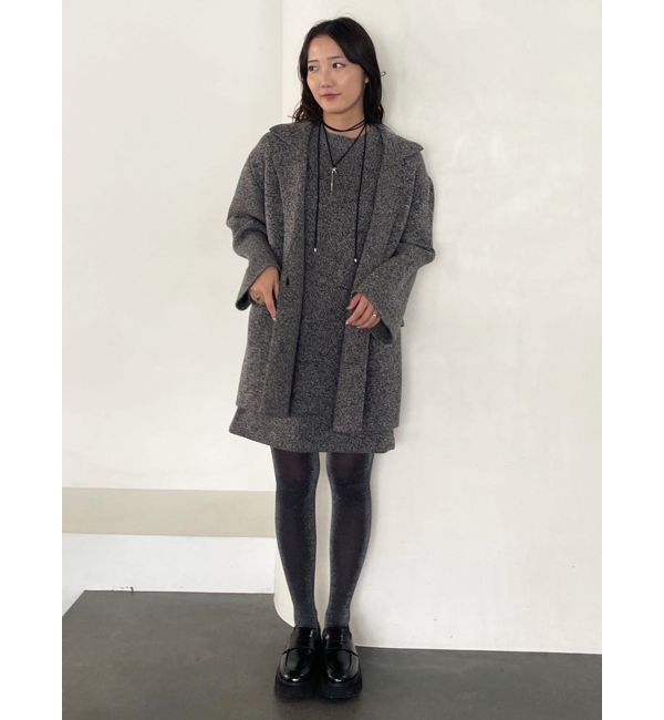 LAGUNAMOON「フォルムニットミニワンピース」|ワンピース|