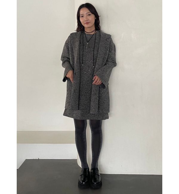 LAGUNAMOON「フォルムニットミニワンピース」|ワンピース|