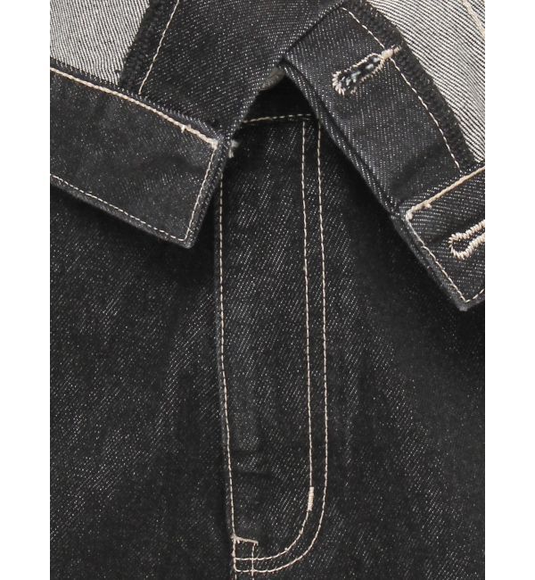 EVRIS「ウエストフラップデニムショートパンツ」|デニム|