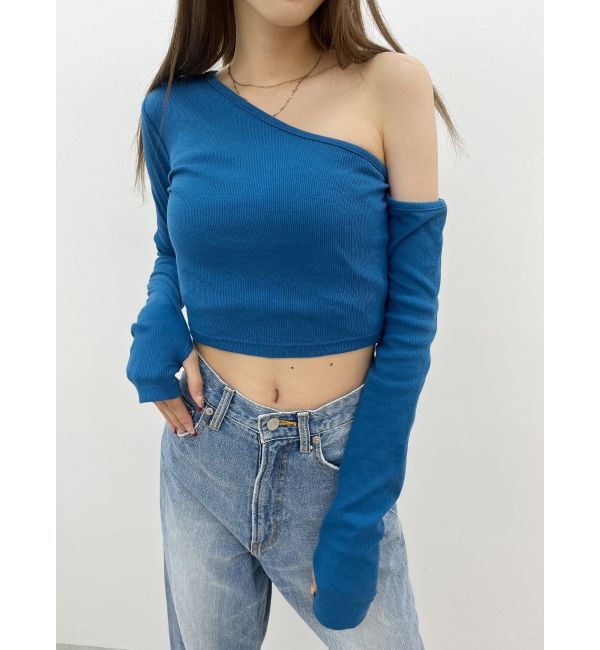 EVRIS「2WAYリブトップス」|Tシャツ・カットソー|