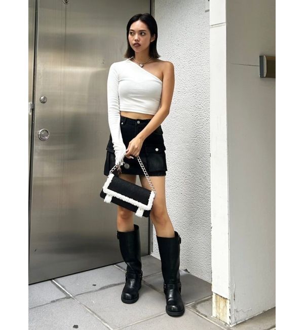 EVRIS「2WAYリブトップス」|Tシャツ・カットソー|