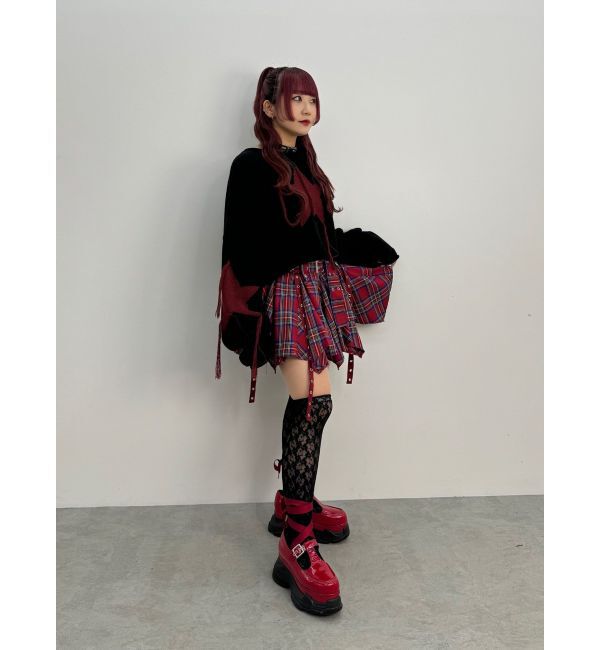 jouetie「スターフリンジショートニット」|ニット・セーター|