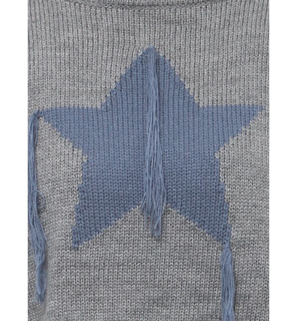 jouetie「スターフリンジショートニット」|ニット・セーター|