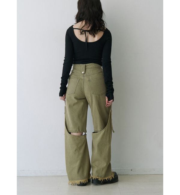 jouetie「2WAYレングスウエスタンデニム【セットアップ対応】」|デニム|