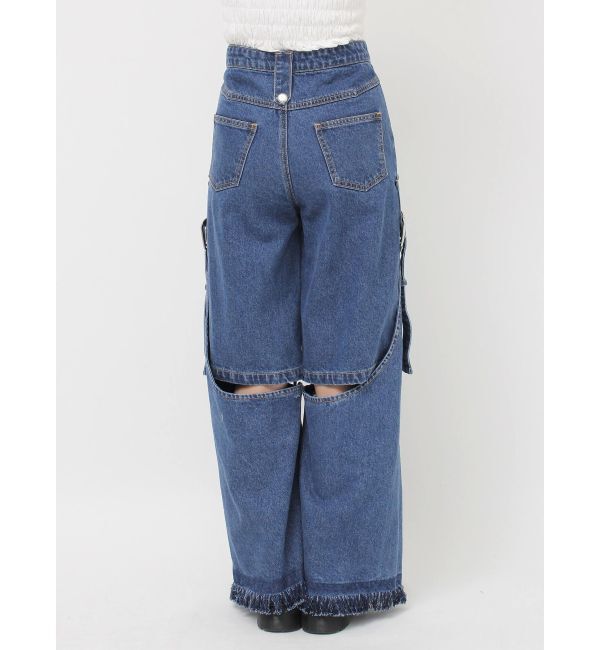 jouetie「2WAYレングスウエスタンデニム【セットアップ対応】」|デニム|