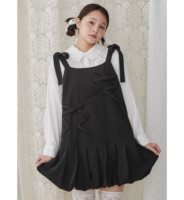 merry jenny「ミニキャミribbonバルーンワンピース」|ワンピース|