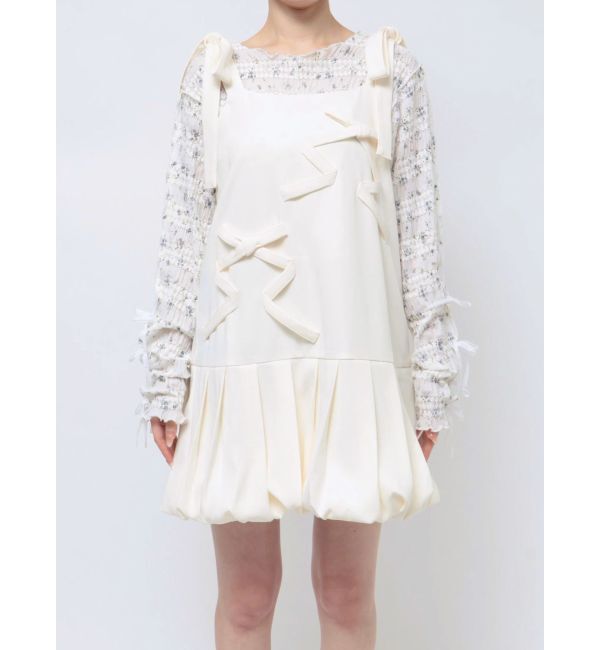 merry jenny「ミニキャミribbonバルーンワンピース」|ワンピース|