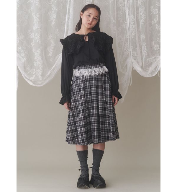 merry jenny「キャンディーフリルロンTee」|Tシャツ・カットソー|