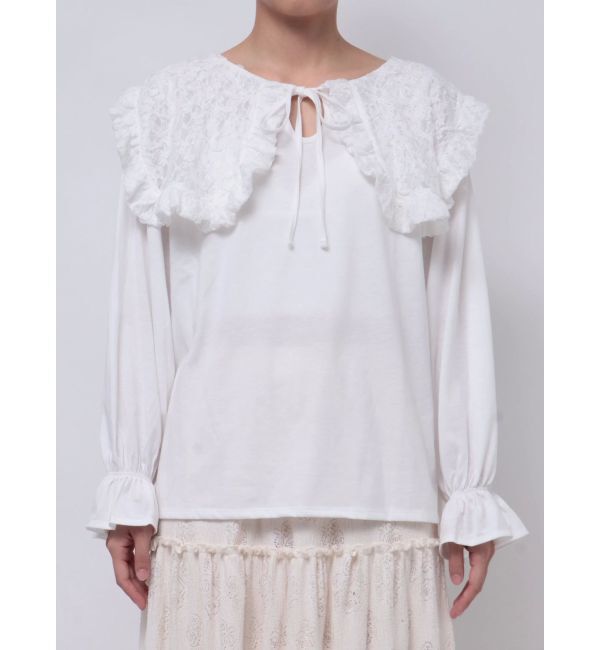 merry jenny「キャンディーフリルロンTee」|Tシャツ・カットソー|