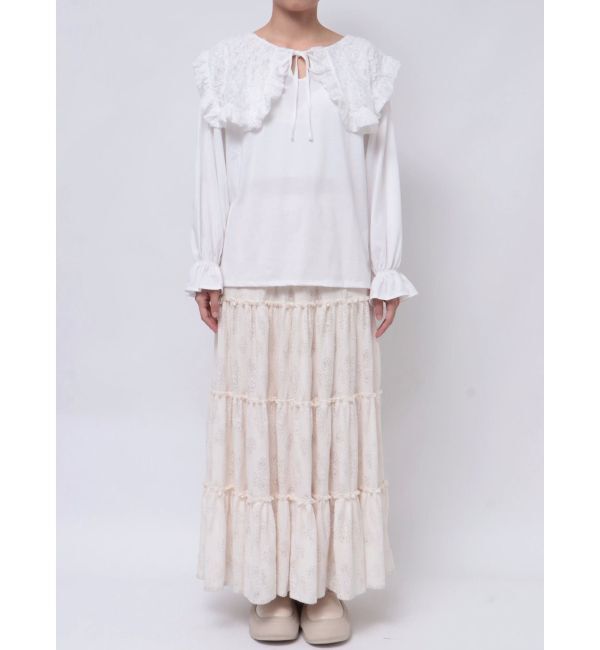 merry jenny「キャンディーフリルロンTee」|Tシャツ・カットソー|