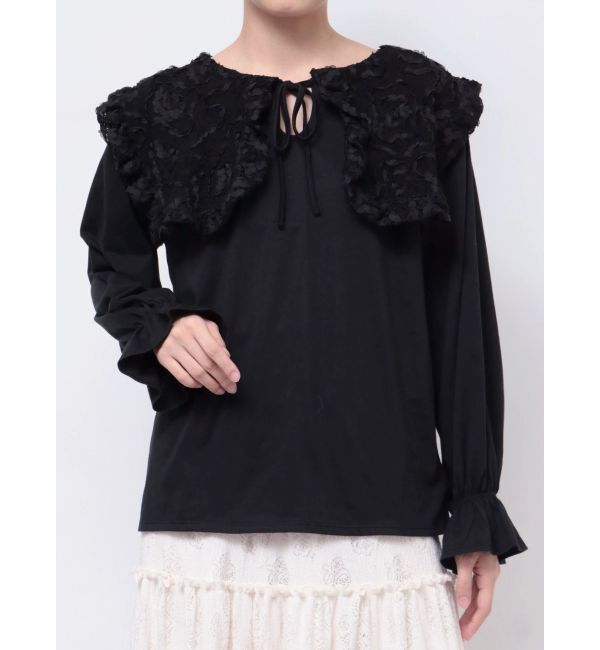 merry jenny「キャンディーフリルロンTee」|Tシャツ・カットソー|