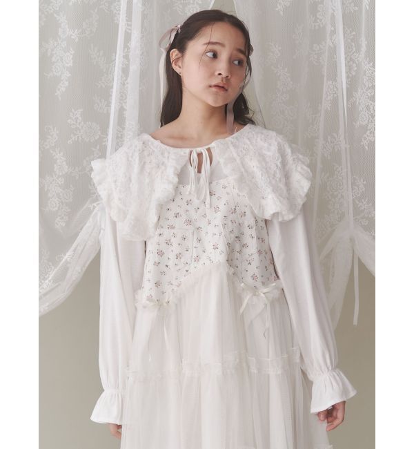 merry jenny「キャンディーフリルロンTee」|Tシャツ・カットソー|