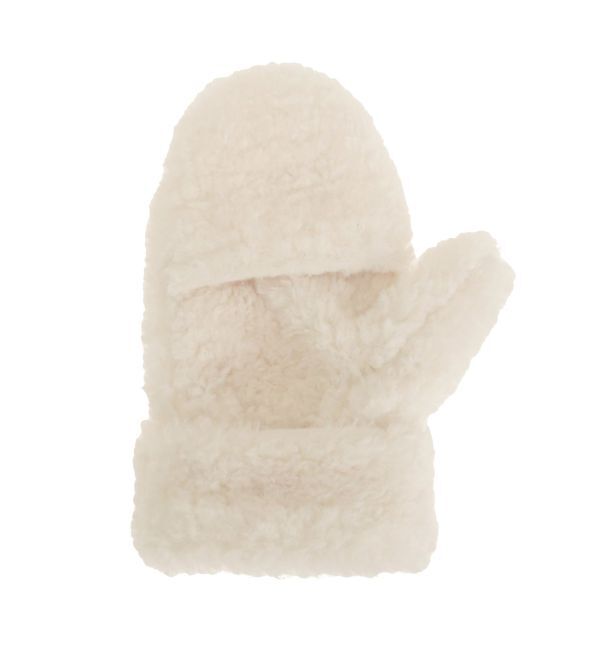 merry jenny「【ハローキティコラボ】もこもこミトン」|手袋|