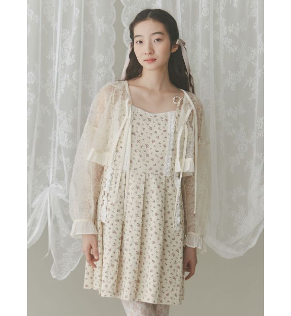 merry jenny「flowerチュールブラウス」|シャツ・ブラウス|