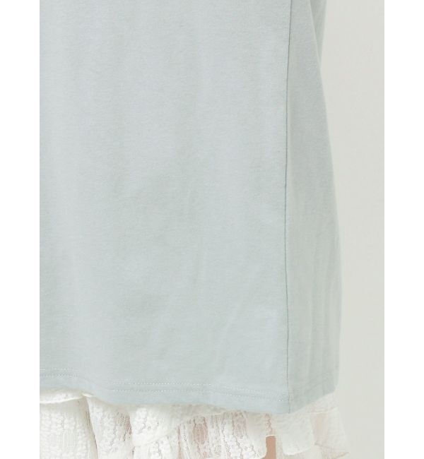 merry jenny「ribbon frill big tee」|Tシャツ・カットソー|