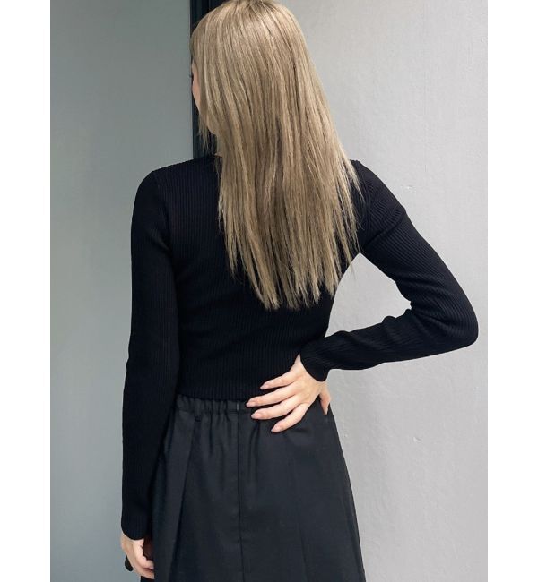 GYDA「GYGYプレートニットトップス」|ニット・セーター|