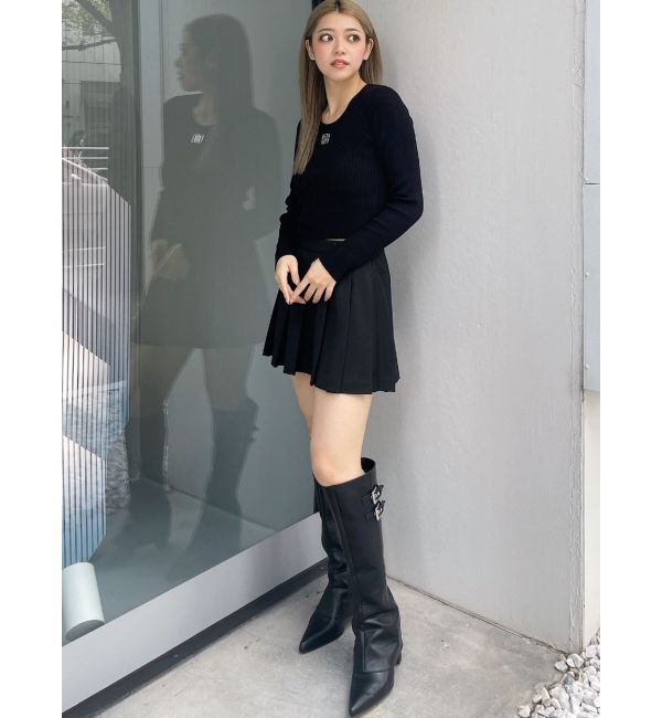 GYDA「GYGYプレートニットトップス」|ニット・セーター|