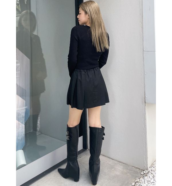 GYDA「GYGYプレートニットトップス」|ニット・セーター|