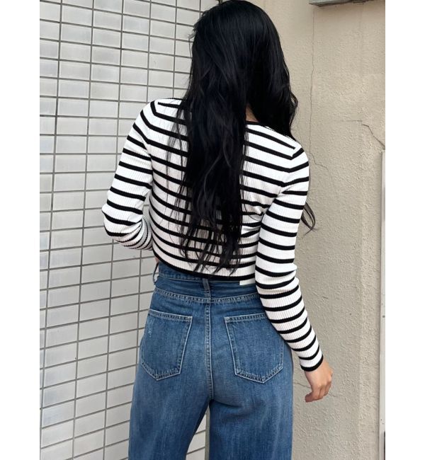 GYDA「GYGYプレートニットトップス」|ニット・セーター|