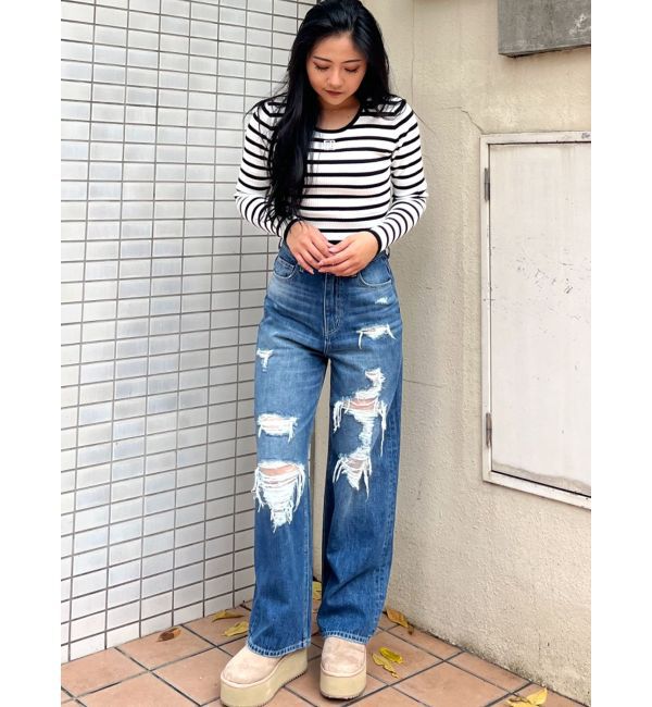 GYDA「GYGYプレートニットトップス」|ニット・セーター|