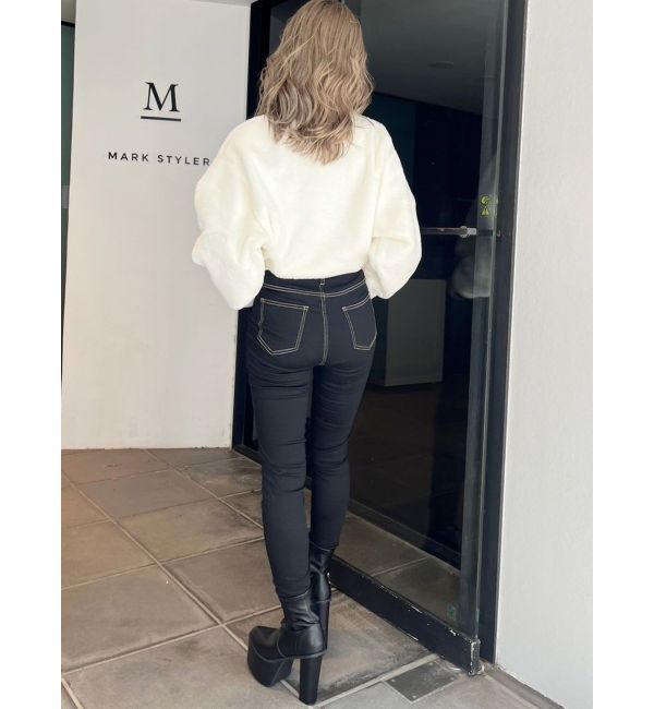 GYDA「Symmetry GYDAエコファーショートトップス」|Tシャツ・カットソー|